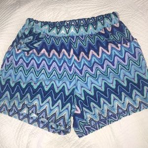 Italian blue shorts
